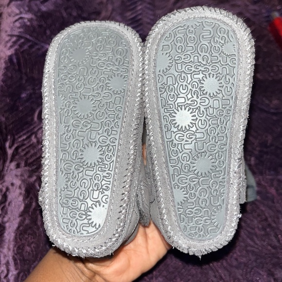 Baby Boy Ugg Neumel Gray Boots…Size 4/5 - Picture 4 of 5